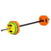 Набор изогнутых штанг (5 шт, 10-30 кг, шаг 5 кг) PROFI-FIT