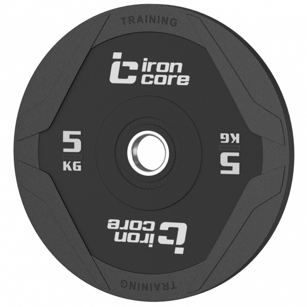 Диск бамперный тренировочный IRON CORE Standard 5 кг IC2006-10-5kg