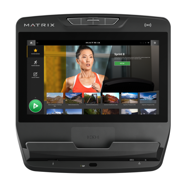 Беговая дорожка Matrix Performance Plus с консолью Touch XL Base