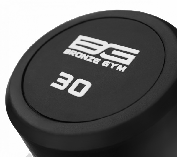 Штанга обрезиненная прямая Bronze Gym 30 кг BG-PA-BB-S30